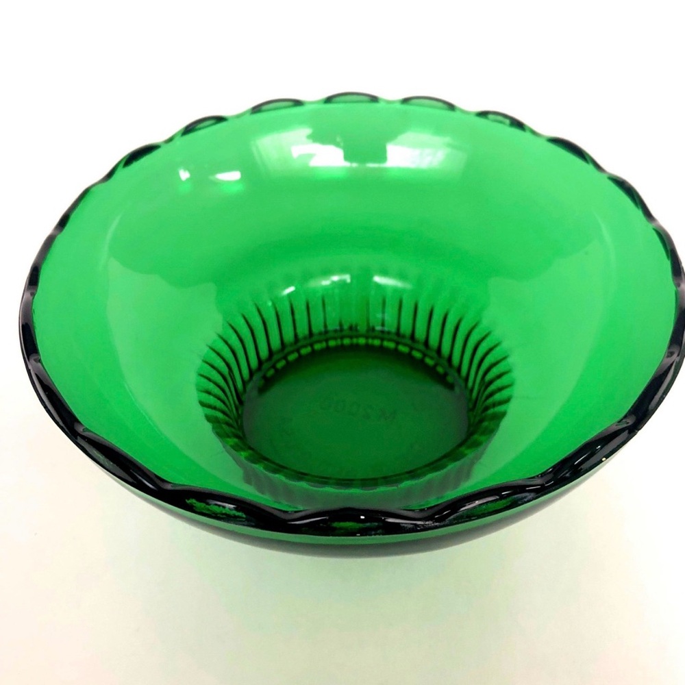 Green Glass Bowl
